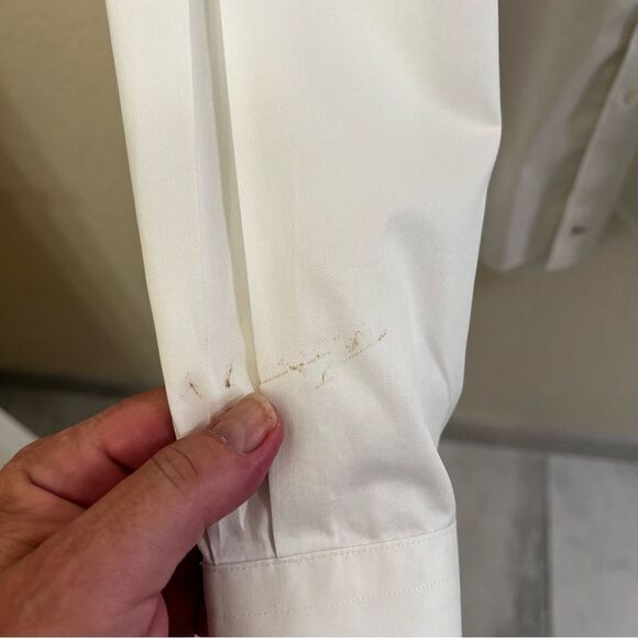 John W. Norton Long Sleeve Dress Shirt (Size 18.5 - 35) - Picture 5 of 5